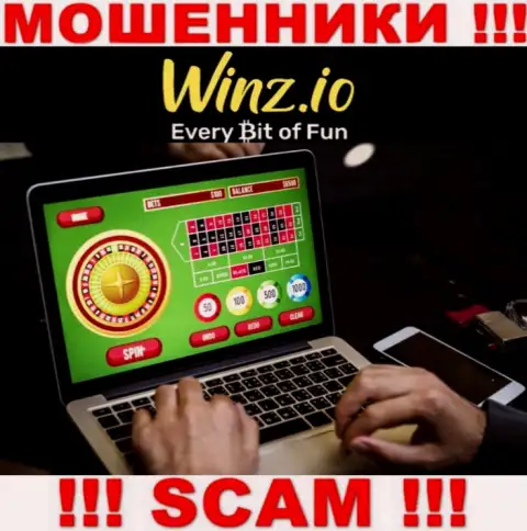 Сфера деятельности интернет-мошенников Winz Casino это Casino, однако имейте ввиду это разводилово !!!