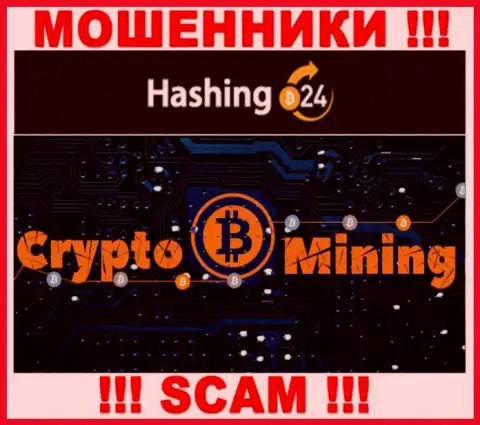 В сети интернет прокручивают свои делишки ворюги Hashing24, сфера деятельности которых - Crypto mining