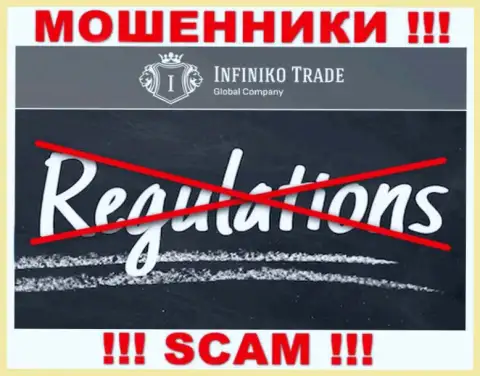 Infiniko Invest Trade LTD без проблем похитят ваши финансовые средства, у них нет ни лицензии, ни регулирующего органа