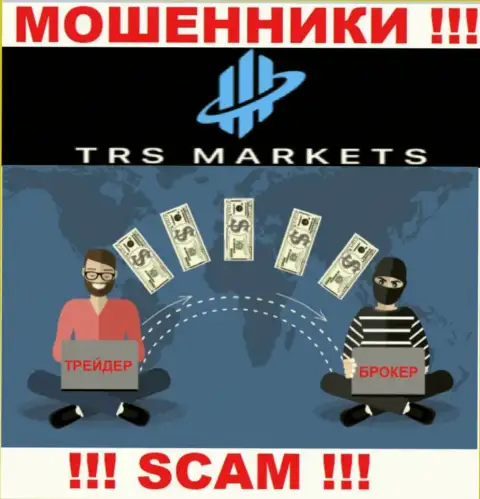 Не стоит совместно работать с ТРС Маркетс  - обманывают биржевых игроков