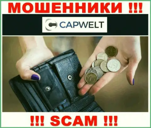 Если попали в загребущие лапы CapWelt, то в таком случае незамедлительно бегите - лишат денег