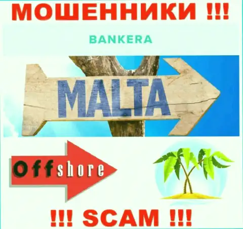С Банкера весьма рискованно совместно работать, адрес регистрации на территории Malta