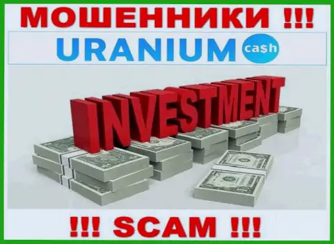 С Uranium Cash, которые орудуют в области Инвестиции, не сможете заработать - это обман
