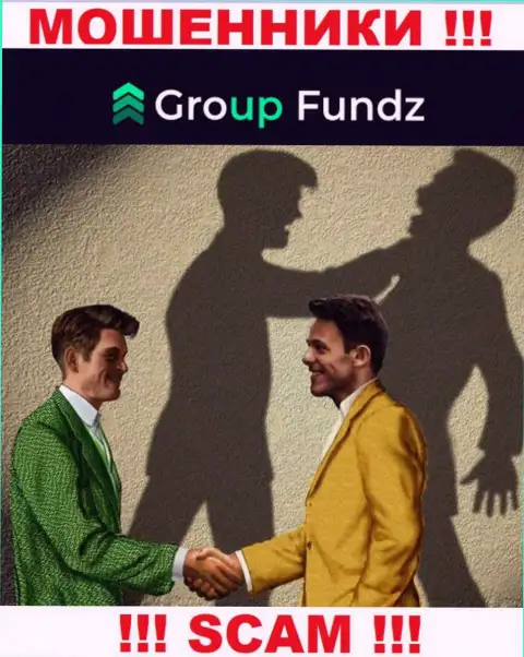 GroupFundz Com - это МОШЕННИКИ, не стоит верить им, если станут предлагать увеличить депо