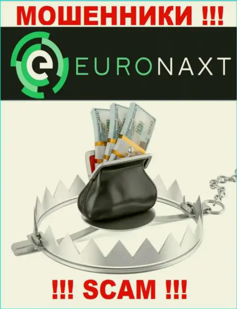 Не вводите ни копеечки дополнительно в брокерскую организацию EuroNaxt Com - сольют все подчистую