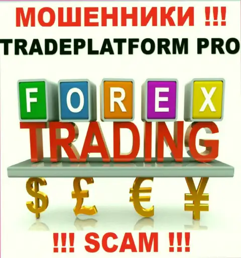 Не верьте, что работа Trade Platform Pro в направлении Forex законна