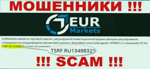 Хоть EUR Markets и показывают на сайте лицензию, будьте в курсе - они в любом случае ВОРЮГИ !