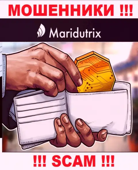 Криптовалютный кошелек - именно в такой области прокручивают свои грязные делишки коварные internet мошенники Maridutrix Com