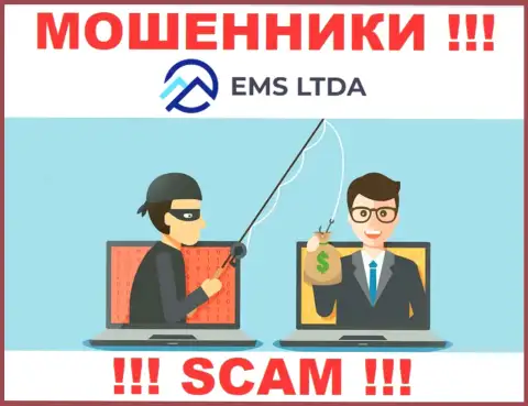 С организацией EMS LTDA не заработаете, затянут в свою компанию и ограбят подчистую