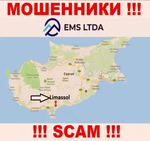 Мошенники EMSLTDA расположились на оффшорной территории - Limassol, Cyprus