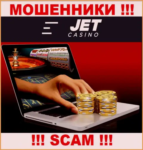 Jet Casino обворовывают наивных клиентов, прокручивая свои делишки в области Онлайн-казино